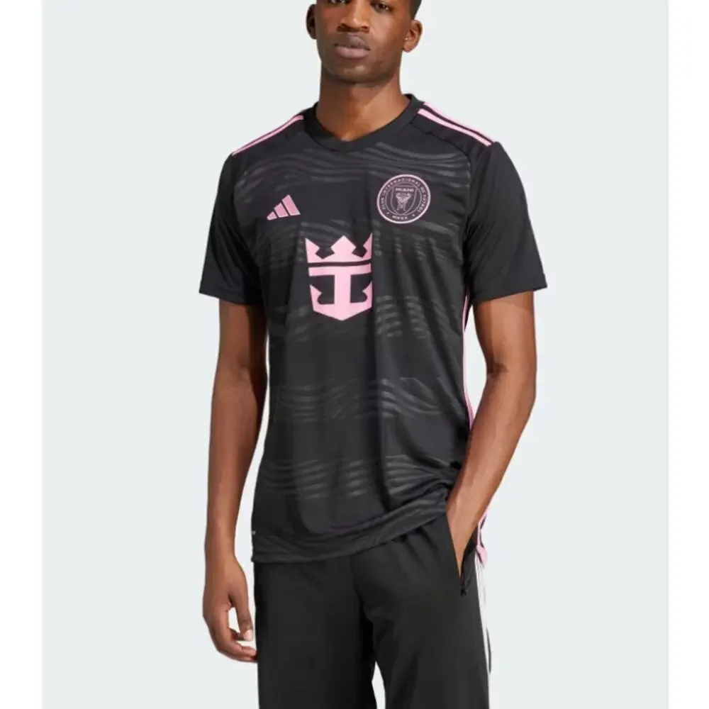 Adidas Men's Black Inter Miami CF 23/24 Messi Away Jersey Size XL